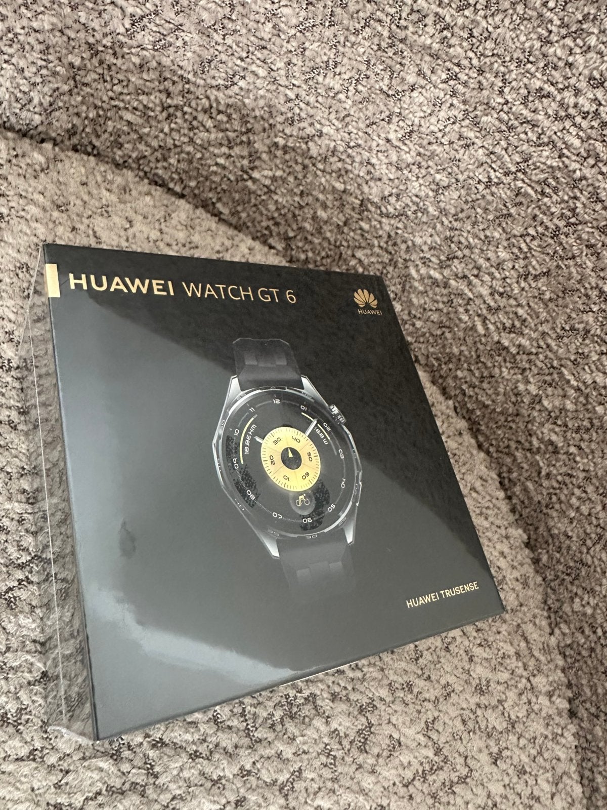 Huawei Watch GT 6 46 mm Zwart – Nieuw in doos, Sieraden, Tassen en Uiterlijk, Smartwatches, Zwart, Ophalen of Verzenden, Zo goed als nieuw