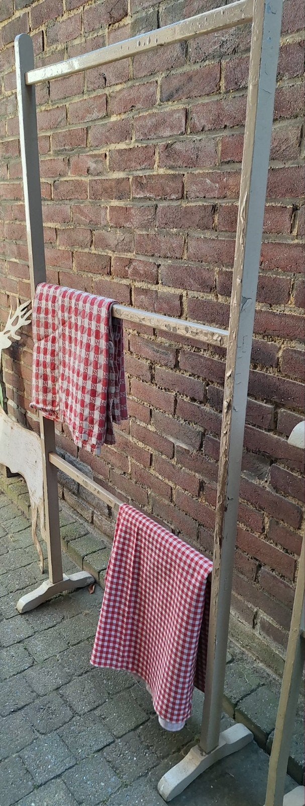 Groot brocant wasrek., Ophalen