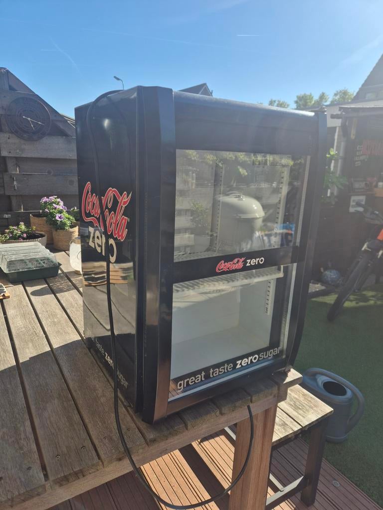 Coca-Cola Zero mini koelkast - Gebruikt, Ophalen, Minder dan 75 liter, Zonder vriesvak, Gebruikt