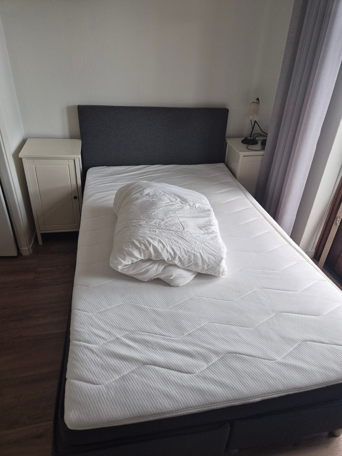 bed 120x200cm, Huis en Inrichting, Slaapkamer | Boxsprings, Ophalen, Gebruikt, Tweepersoons