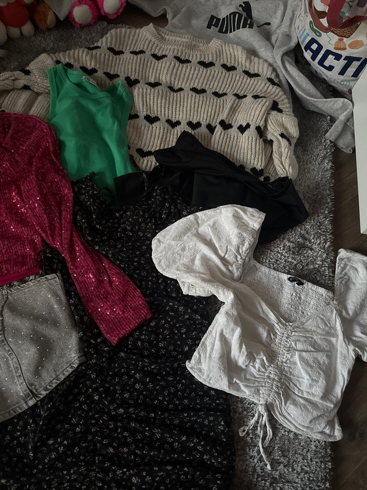 Grote tas dameskleding XS t/m M - Tops, truien, jurkjes, Kleding | Dames, Ophalen, Gedragen