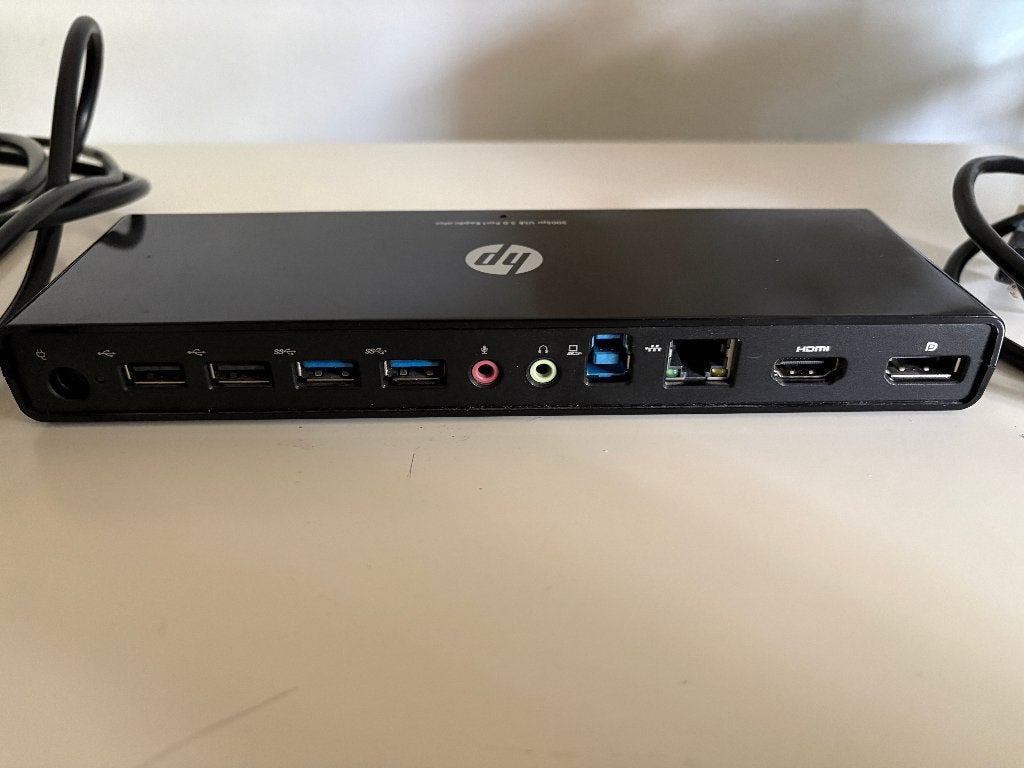 HP 3005pr USB 3.0 Port Replicator (Docking Station), Ophalen, Hp, Docking station, Gebruikt