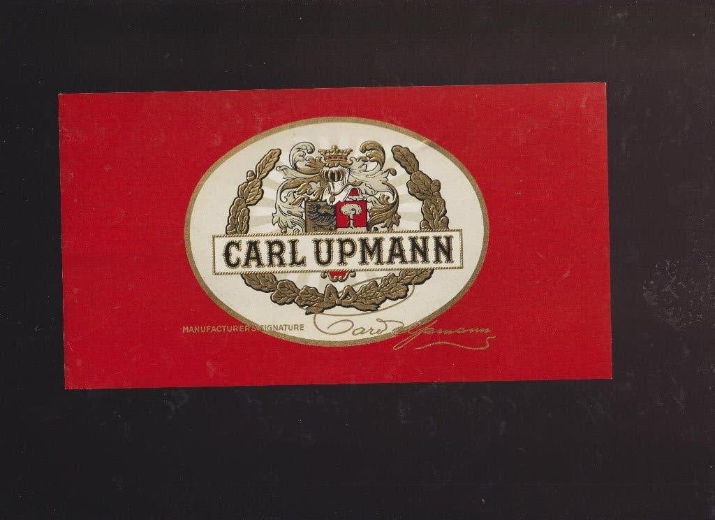 sigarenbanden - etiket - CARL UPMANN, Ophalen of Verzenden, Zo goed als nieuw, Sigarenbandjes