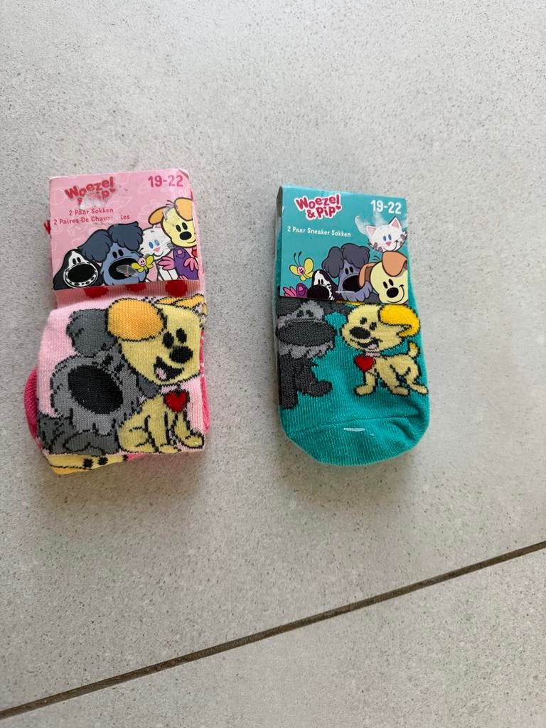 Woezel & Pip Sokken Maat 19-22 - Nieuw, Kinderen en Baby's, Kinderkleding | Schoenen en Sokken, Ophalen of Verzenden, Nieuw, Jongen of Meisje