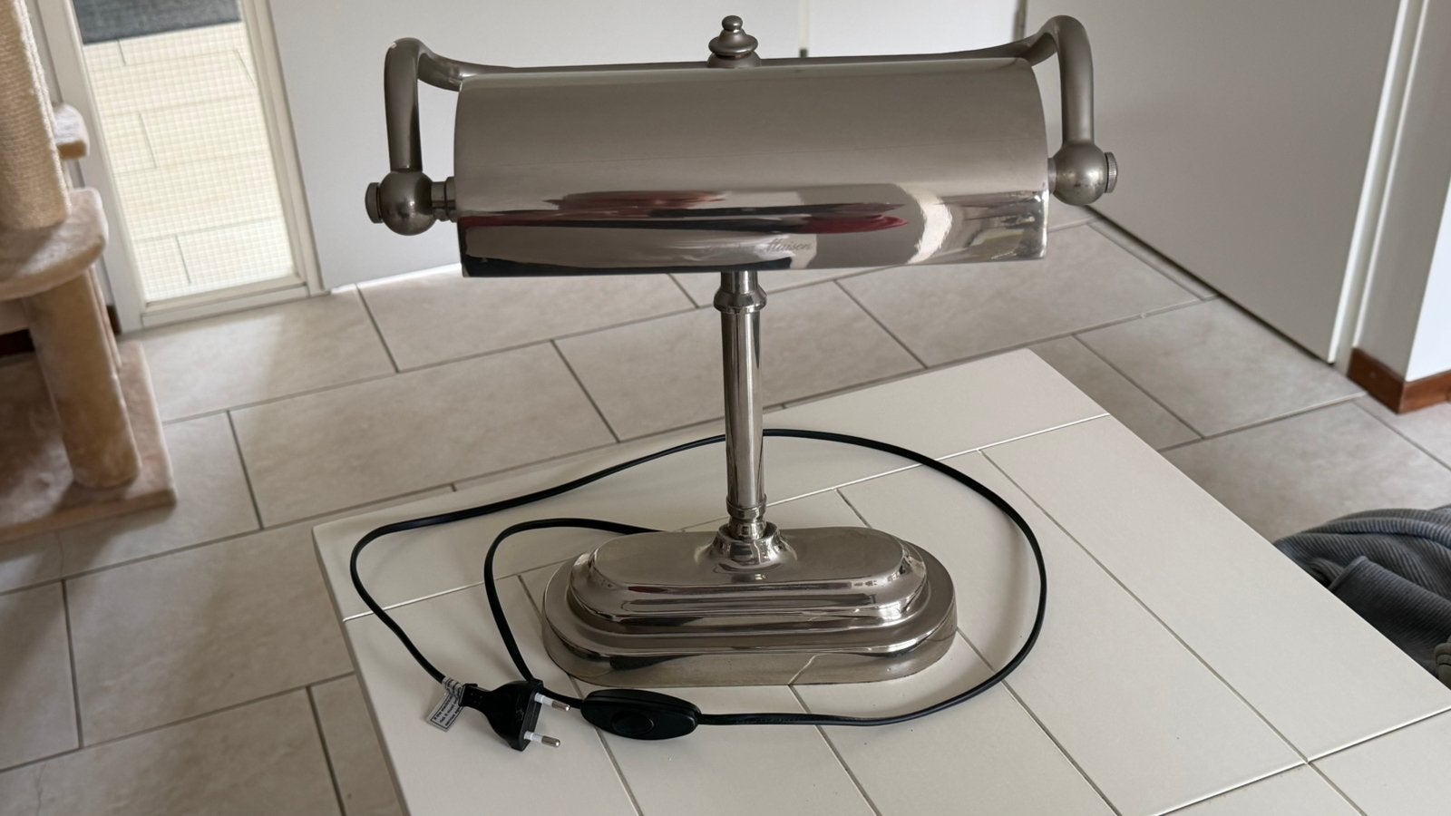 Riviera Maison Oval Desk lamp, Bureaulamp, Ophalen, Bureaulamp, Riviera Maison, Zo goed als nieuw