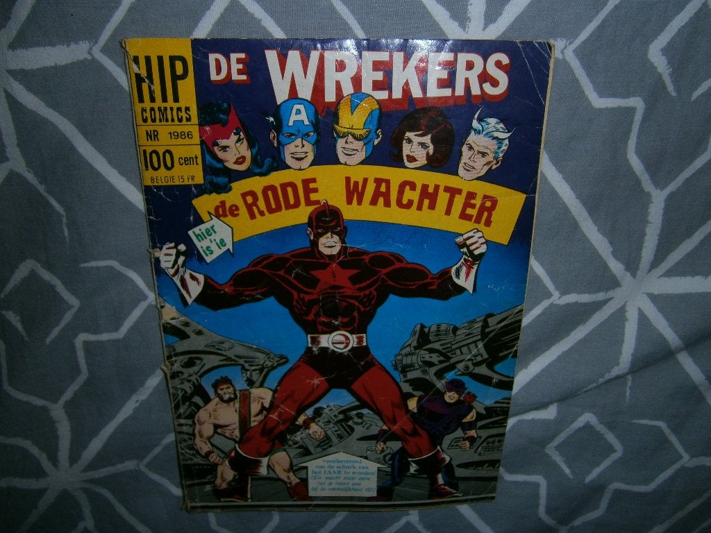 Hip Comics nr 1986. De Wrekers – De Rode Wachter. Uit 1969 !, Boeken, Strips | Comics, Stan Lee, Europa, Ophalen, Gelezen