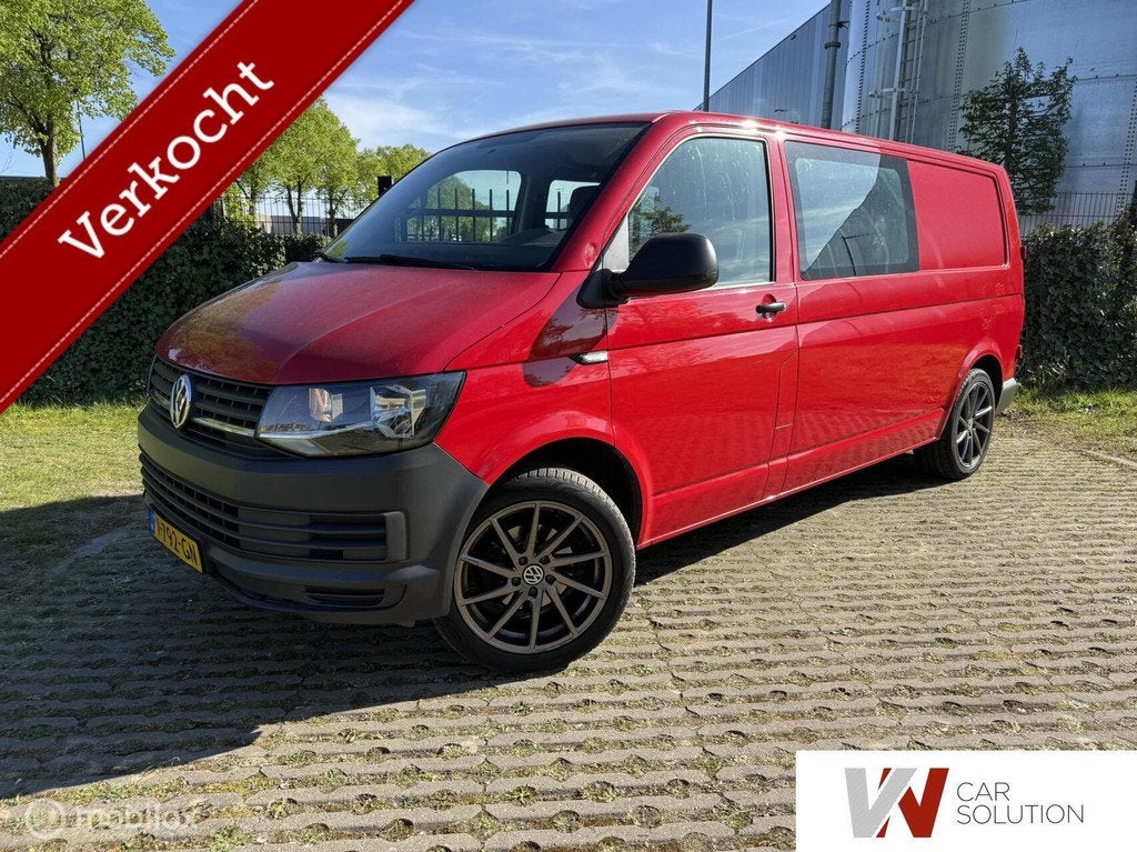 Volkswagen Transporter 2.0 TDI L2H1 DC Comfortline EURO 6, Auto's, Gebruikt, Euro 6, 4 cilinders, Volkswagen