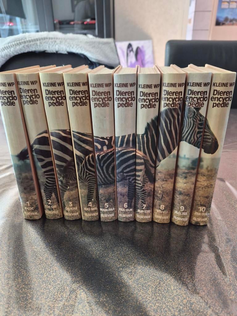 Kleine WP Dierenencyclopedie - Complete Serie (10 delen), Boeken, Encyclopedieën, Complete serie, Dieren, Elsevier, Ophalen