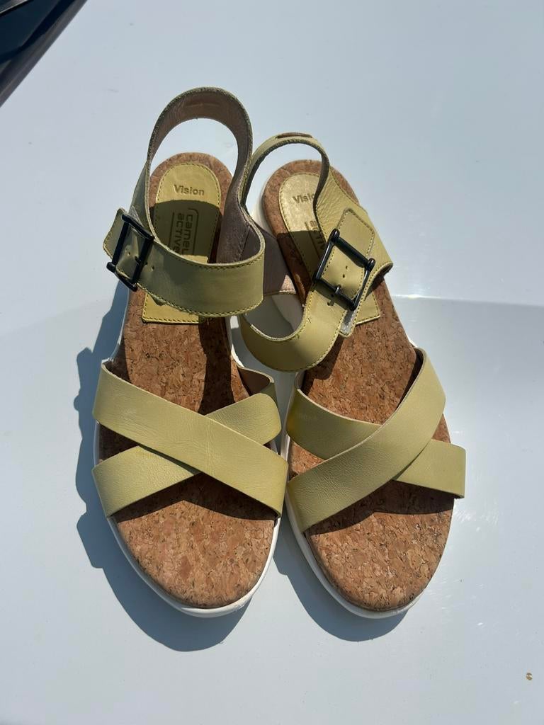 Camel Active sandalen 40 in nieuwstaat  vision lime kleur, Kleding | Dames, Schoenen, Ophalen, Sandalen of Muiltjes, Zo goed als nieuw