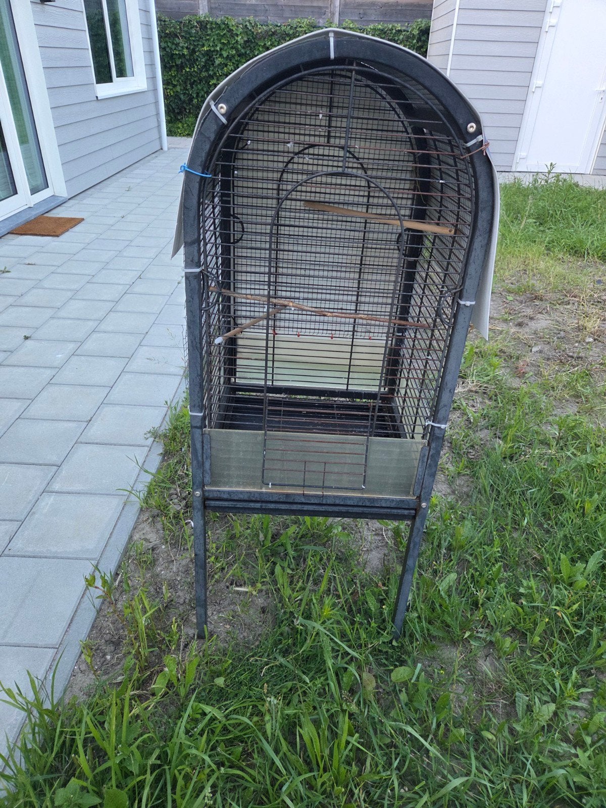 Vogelkooi, Ophalen of Verzenden, Metaal, Vogelkooi