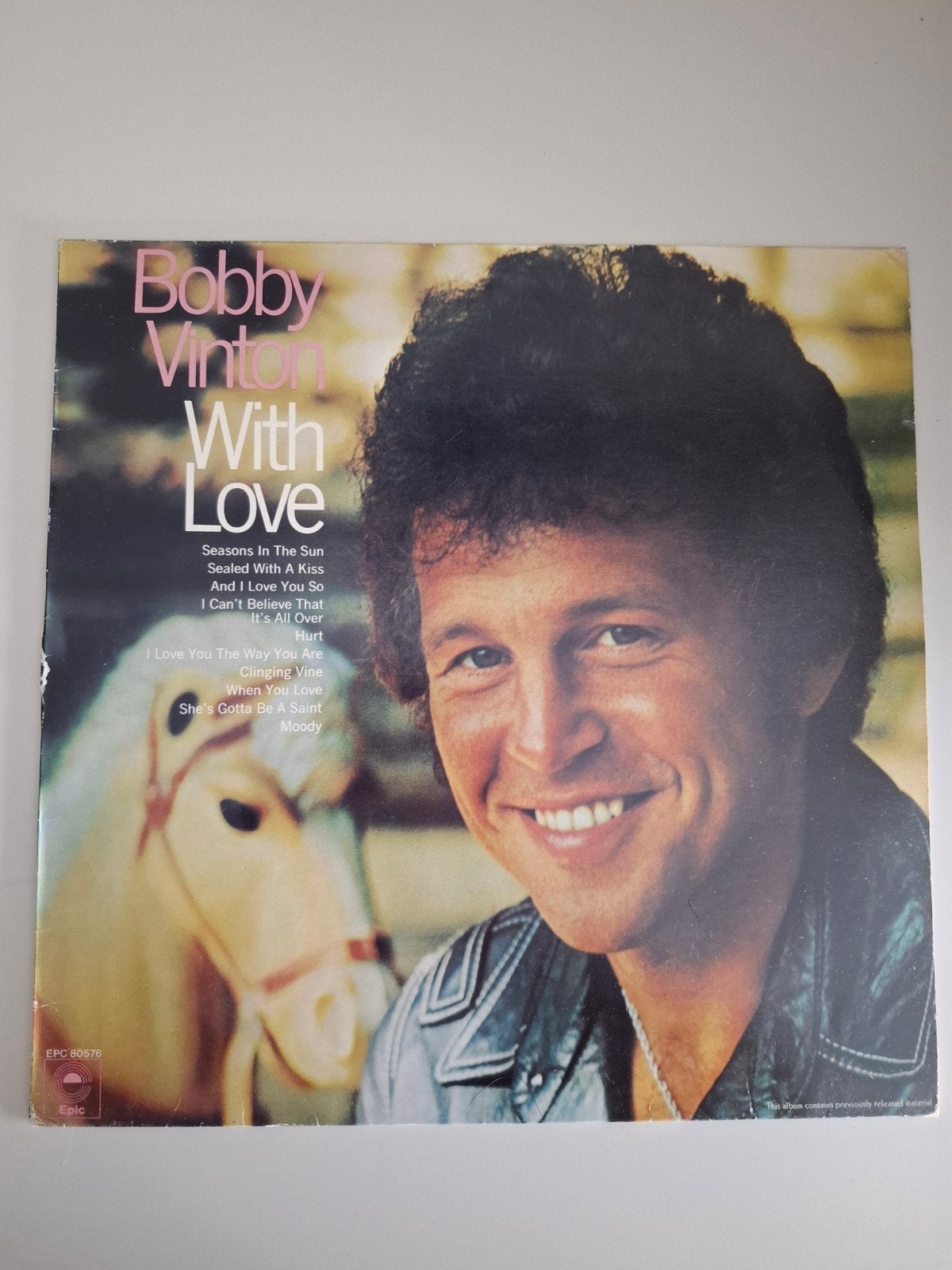 Bobby Vinton - With Love LP (1974) Pop Vinyl, LP, Gebruikt, Pop, Ophalen of Verzenden