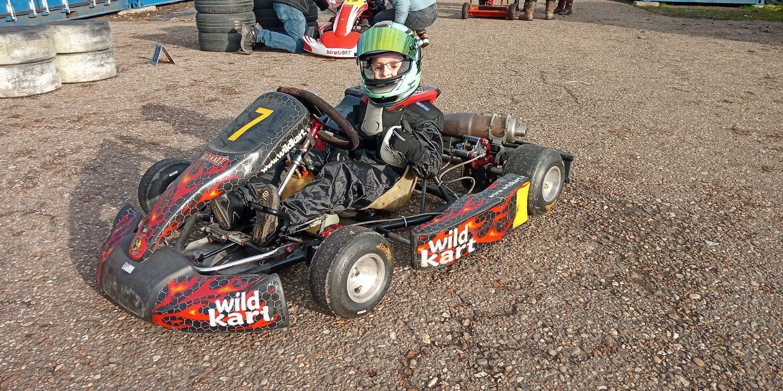 Kinderkart Wild Kart Honda GX160 met pedaalverkorters, Ophalen of Verzenden