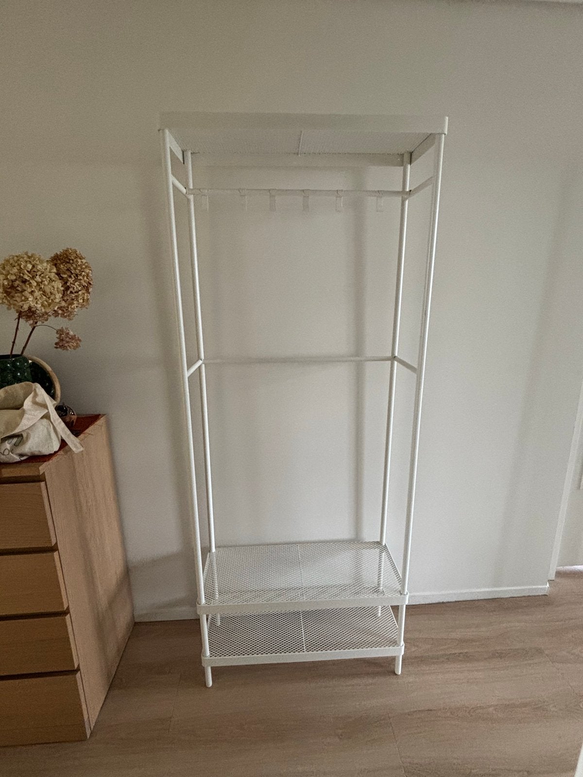 IKEA MACKAPÄR kapstok met schoenenrek, Ophalen, Gebruikt, 200 cm of meer, Metaal
