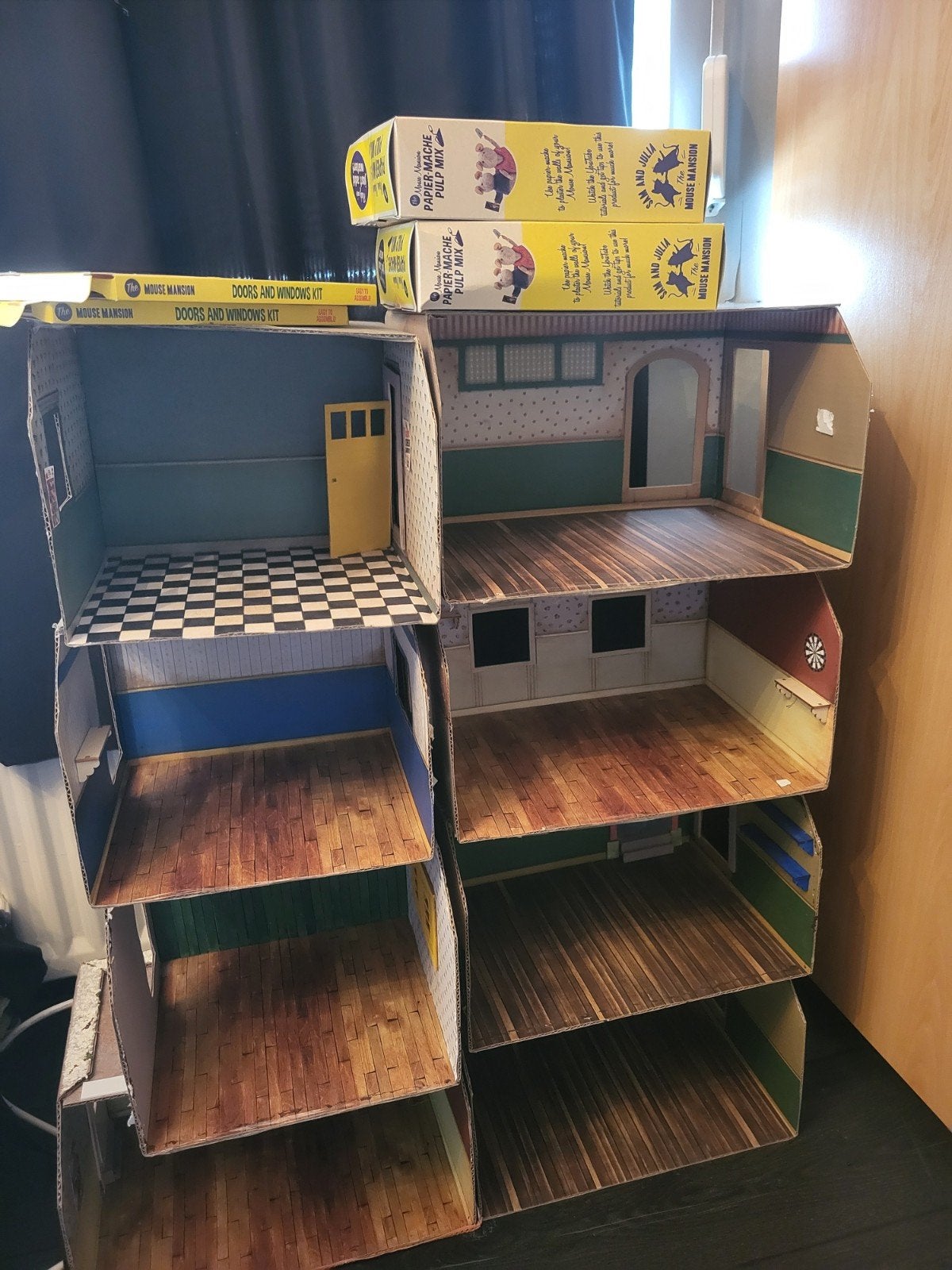 The Mouse Mansion Poppenhuis met DIY Kits muizenhuis, Verzamelen, Ophalen, Gebruikt, Poppenhuis