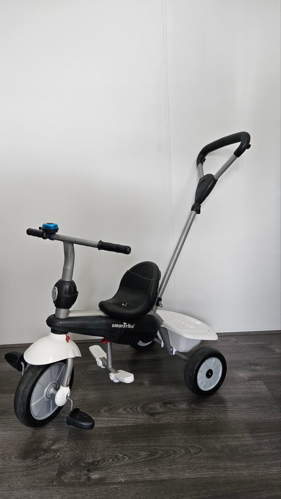 driewieler Smoby met duwstang, Ophalen, Gebruikt