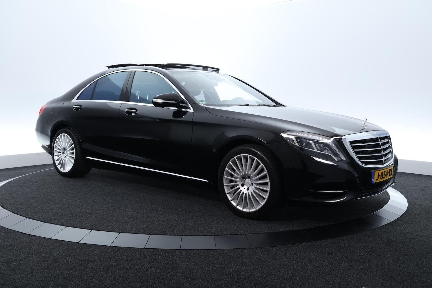 Mercedes-Benz S-klasse 500 4Matic Prestige |PANO|CAMERA|LEDE, Auto's, Gebruikt, Panoramadak, Zwart, Bedrijf
