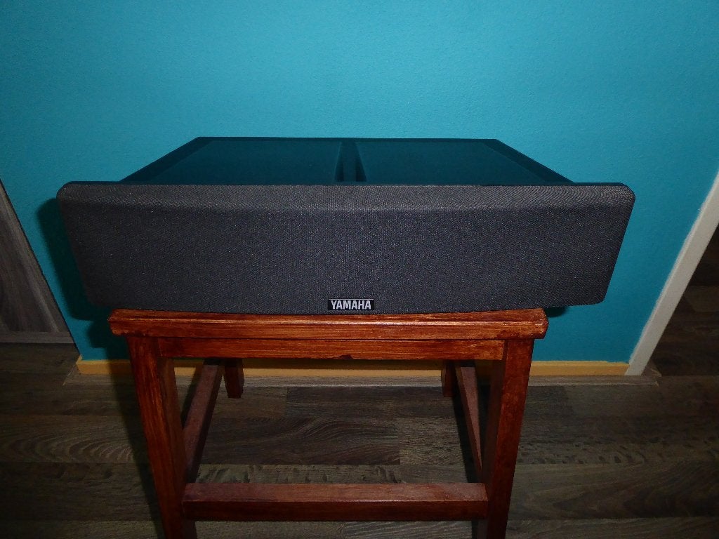 Yamaha NS-C60 Centerspeaker, zwart, Audio, Tv en Foto, Gebruikt, Yamaha, Ophalen of Verzenden, 60 tot 120 watt