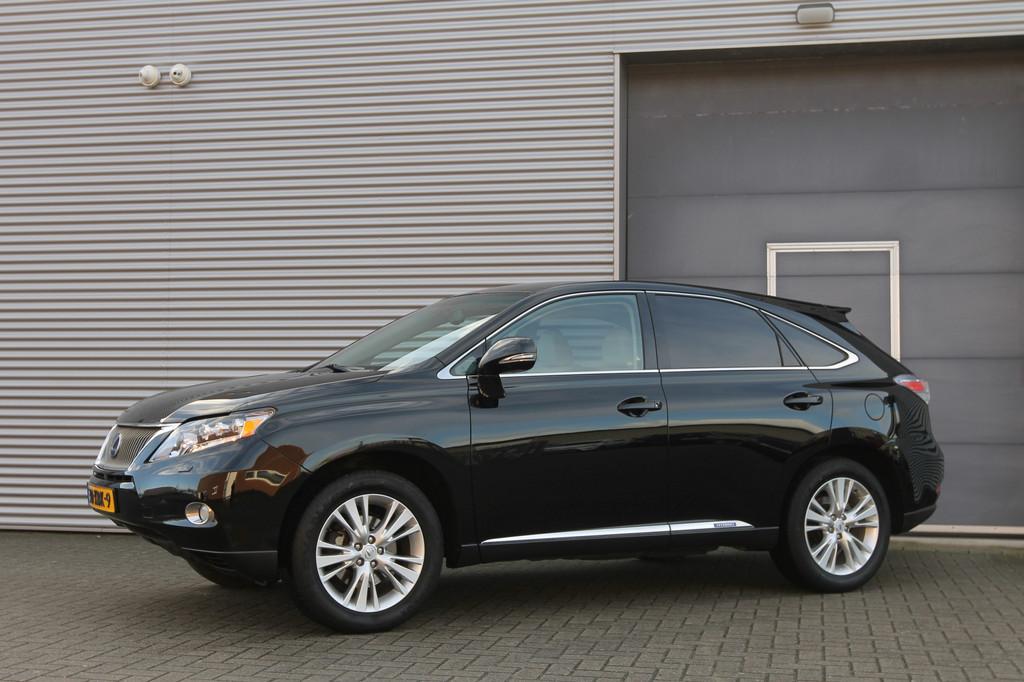 Lexus RX 450h 4WD Luxury I Aut. I Navi I Leder I Camera, Automaat, Euro 5, Gebruikt, 2000 kg