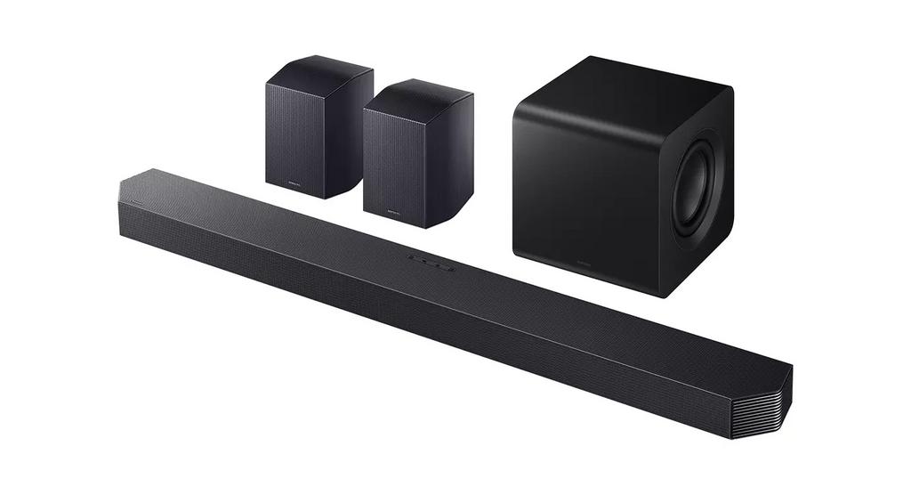 Nieuwe Samsung soundbar ( met draadloze achterspeakers), Audio, Tv en Foto, Home Cinema-sets, Overige merken, Soundbar, 70 watt of meer