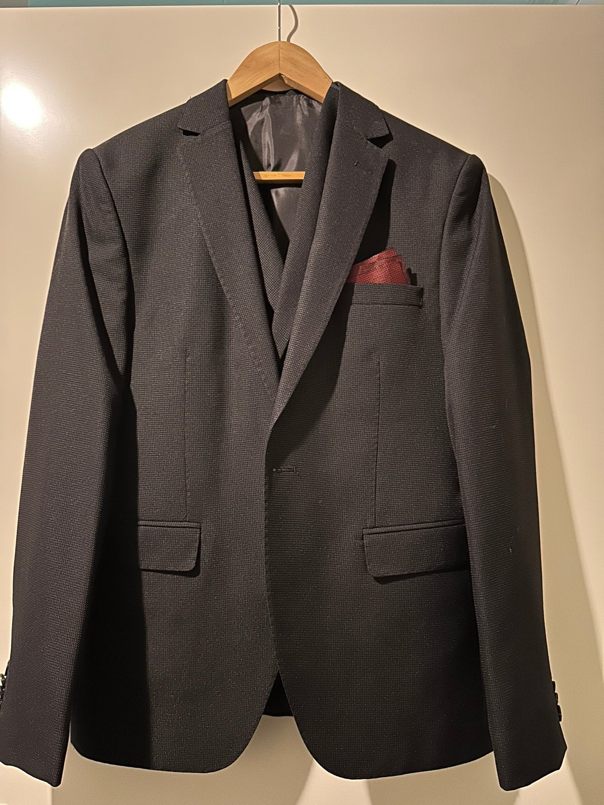 Laatste ‼️ mooie zwarte 3delige colbertpak te koop nieuw ‼️, Kleding | Heren, Kostuums en Colberts, Ophalen of Verzenden, Nieuw