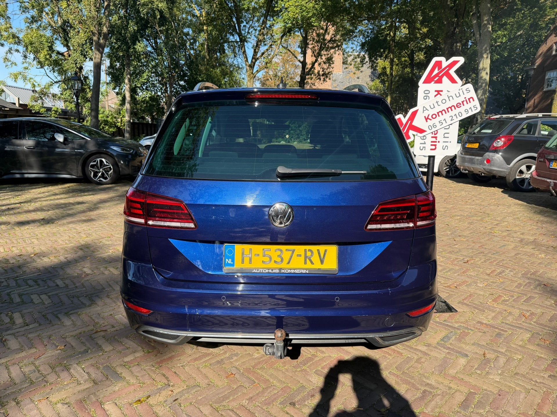Volkswagen Golf Sportsvan 1.5 TSI Automaat Highline. Wij zij, Auto's, Dealer onderhouden, 4 cilinders, 700 kg, Blauw