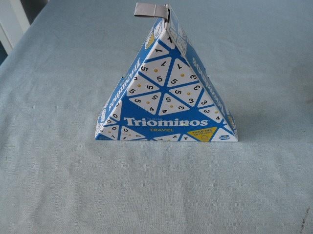 Triominos Travel – Reisspel nieuw in verpakking, Goliath, Nieuw, Ophalen of Verzenden, Een of twee spelers