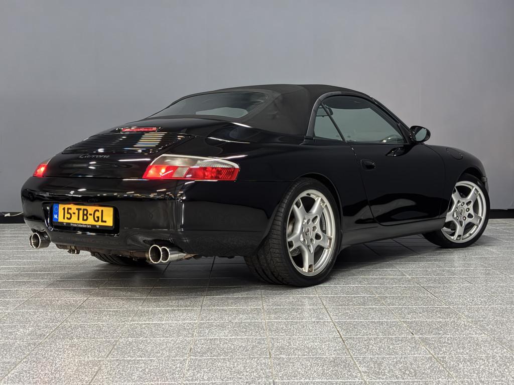 Porsche 911 3.4 Carrera inc. Hardtop (bj 1999, automaat), Auto's, Automaat, Achterwielaandrijving, Zwart, Cabriolet
