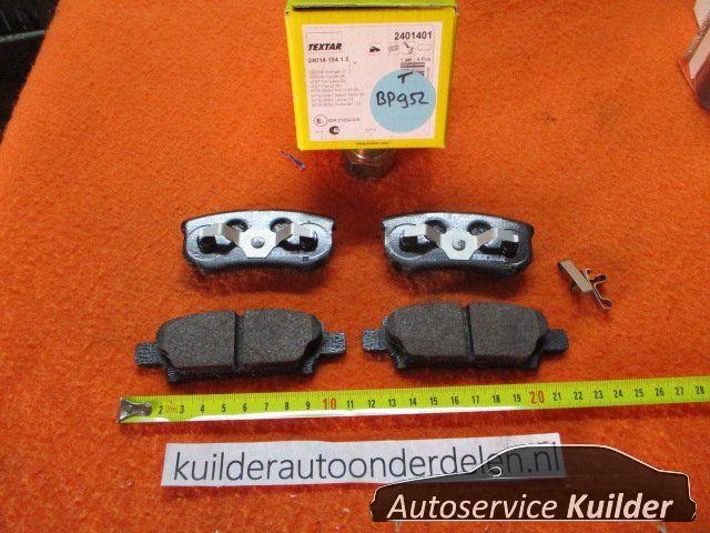 Remblokken achter Dodge Avanger Caliber Mitsubishi Lancer BP, Jeep, -, -, Nieuw