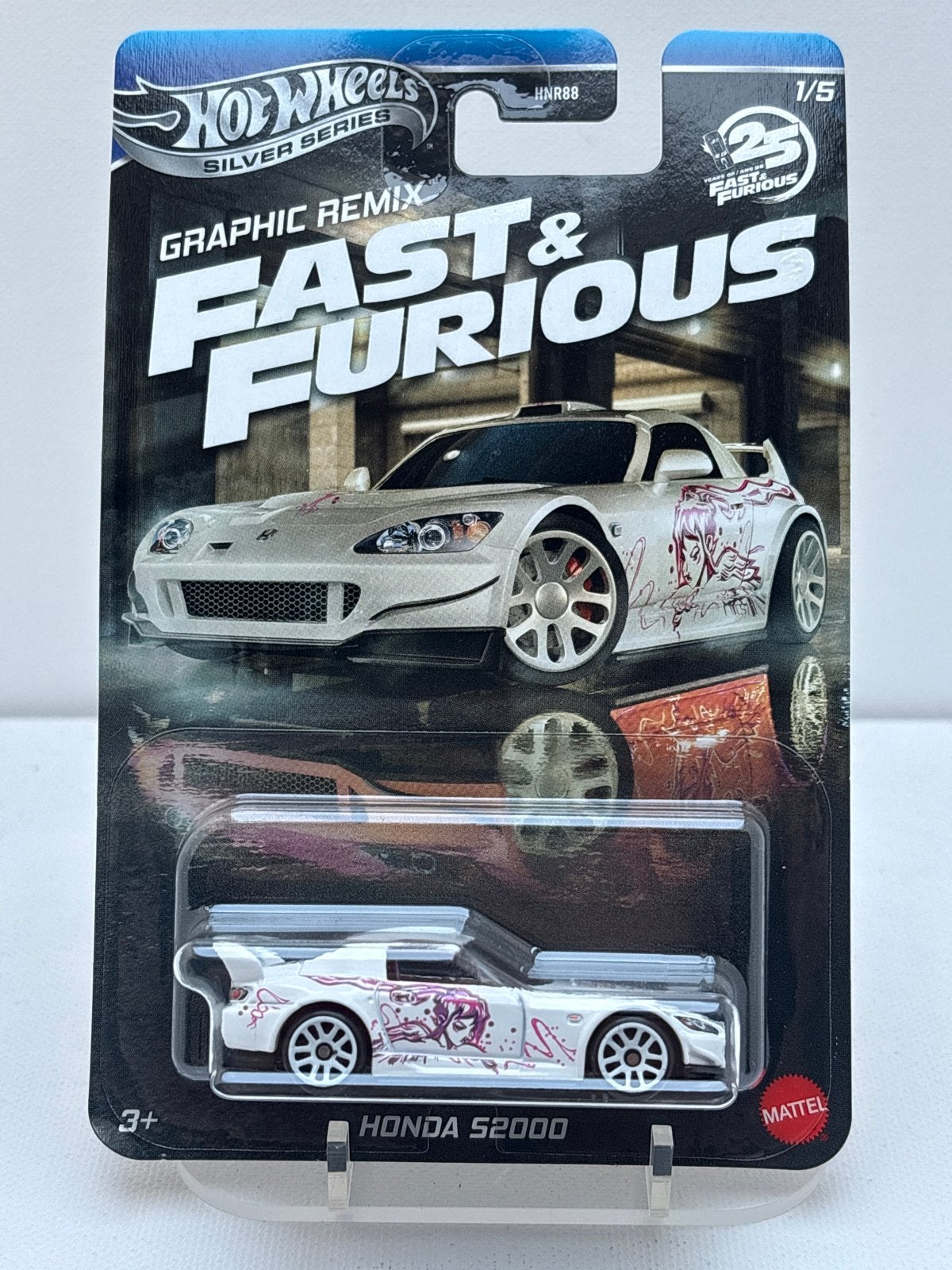 Hot Wheels Silver Series Fast & Furious Honda S2000 Nieuw, Auto, Nieuw, Ophalen of Verzenden, Mattel