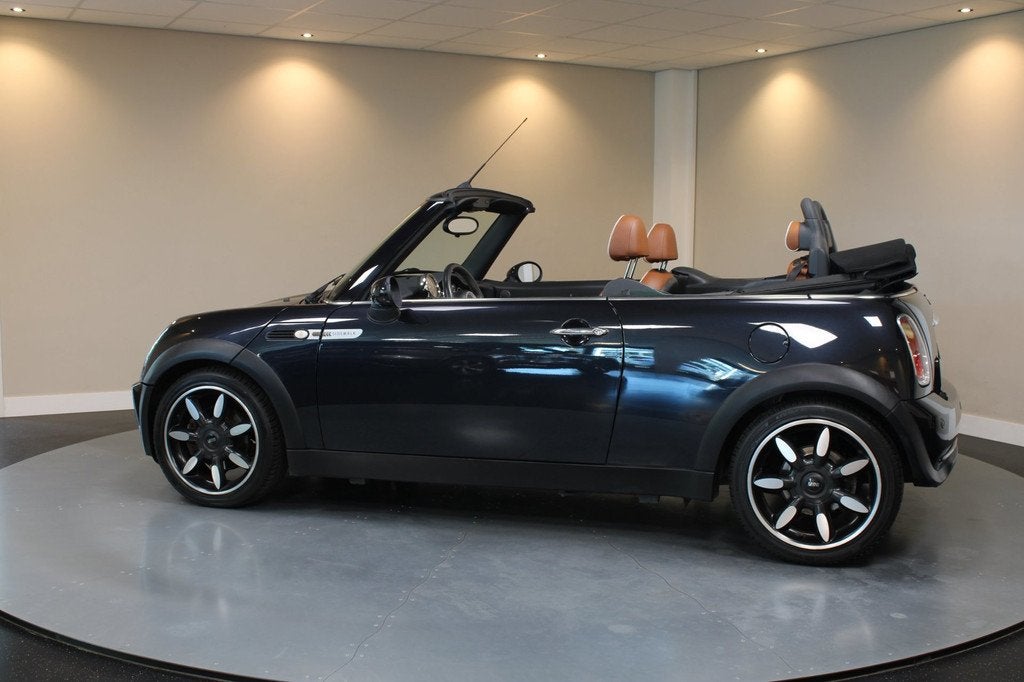 Mini Cabrio 1.6 Cooper Sidewalk *Special Edition* Leer|Stoel, Auto's, Voorwielaandrijving, Gebruikt, 4 cilinders, Cabriolet