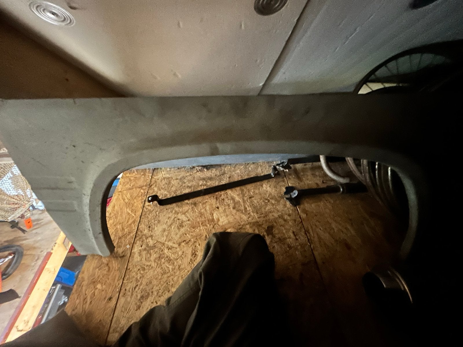 Spatbordranden mercedes 508 608 406 407 613, Ophalen of Verzenden, Gebruikt, Achter, Spatbord