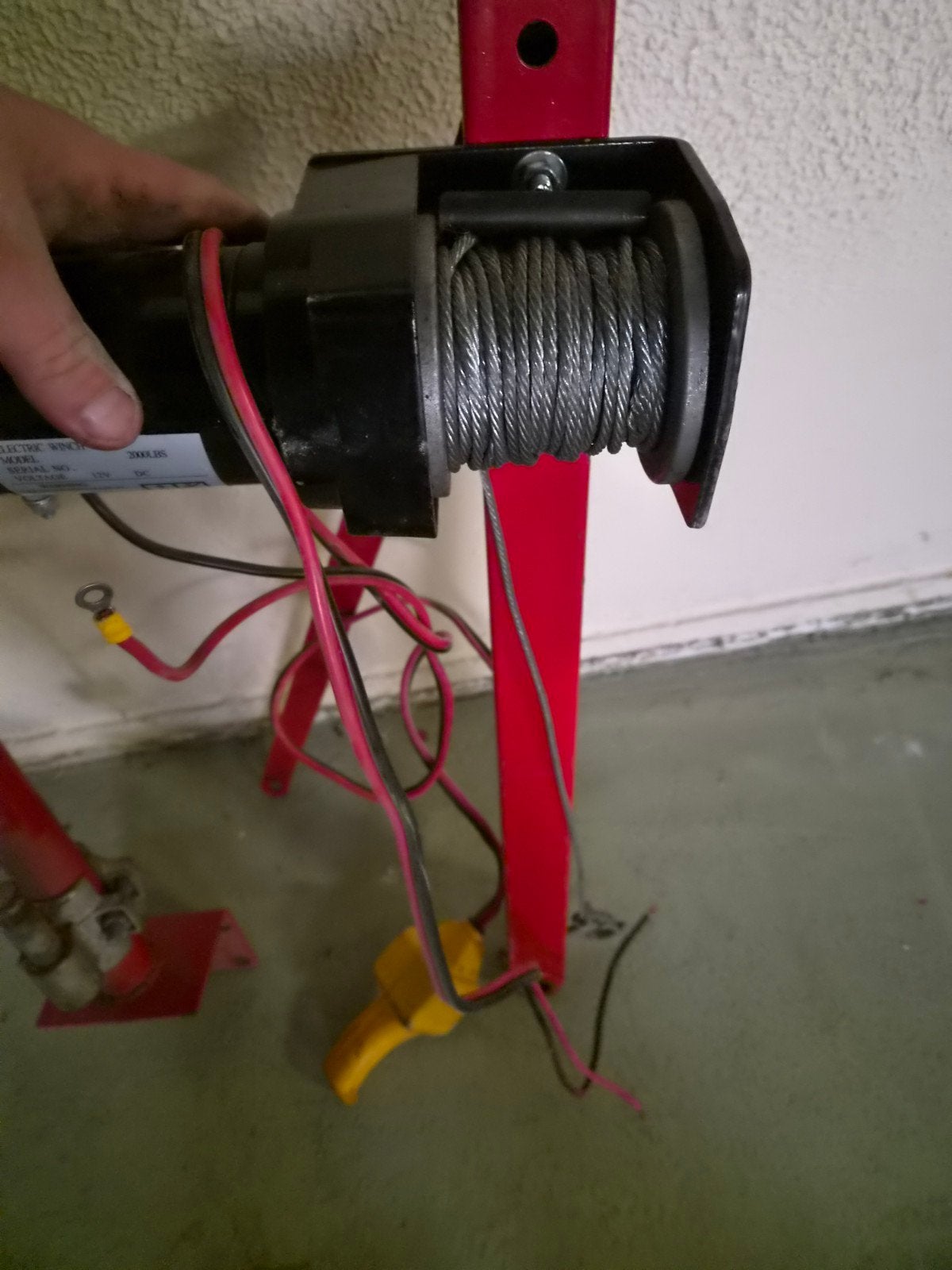Elektrische takel/lier 12V DC - 2000LBS, Ophalen of Verzenden