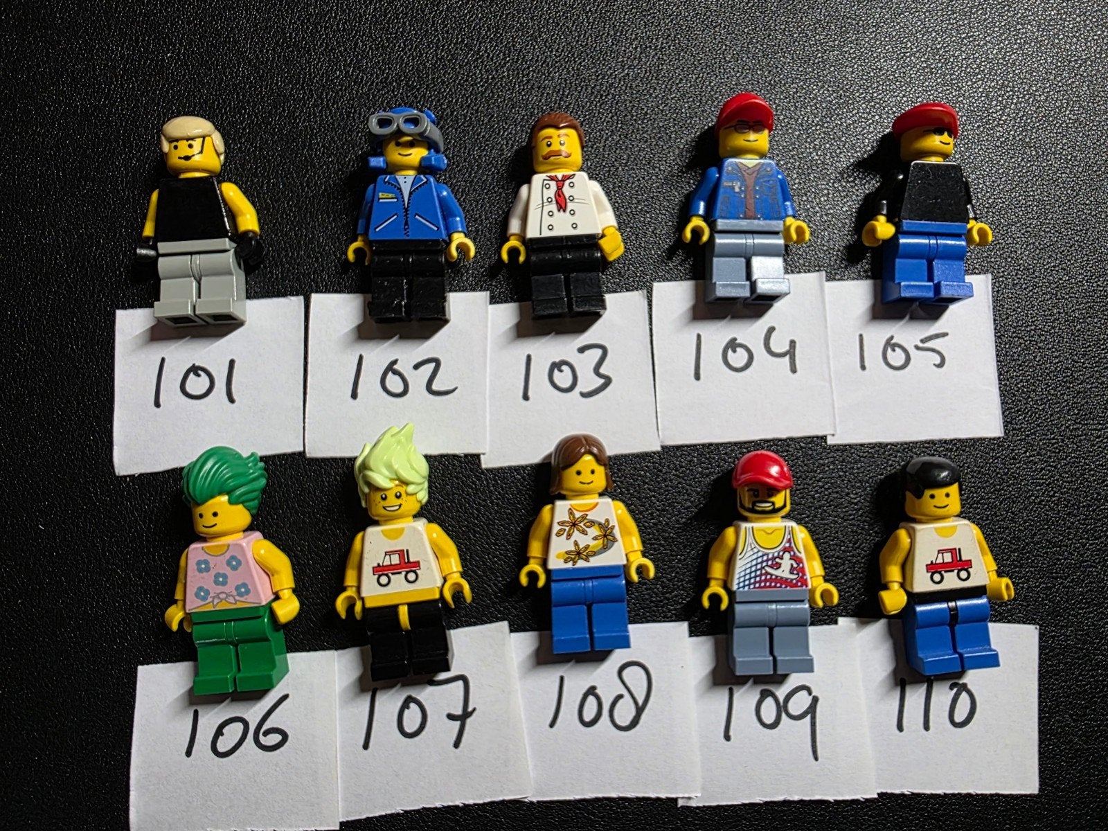 10 diverse Lego poppetjes (minifiguren), Ophalen of Verzenden, Gebruikt