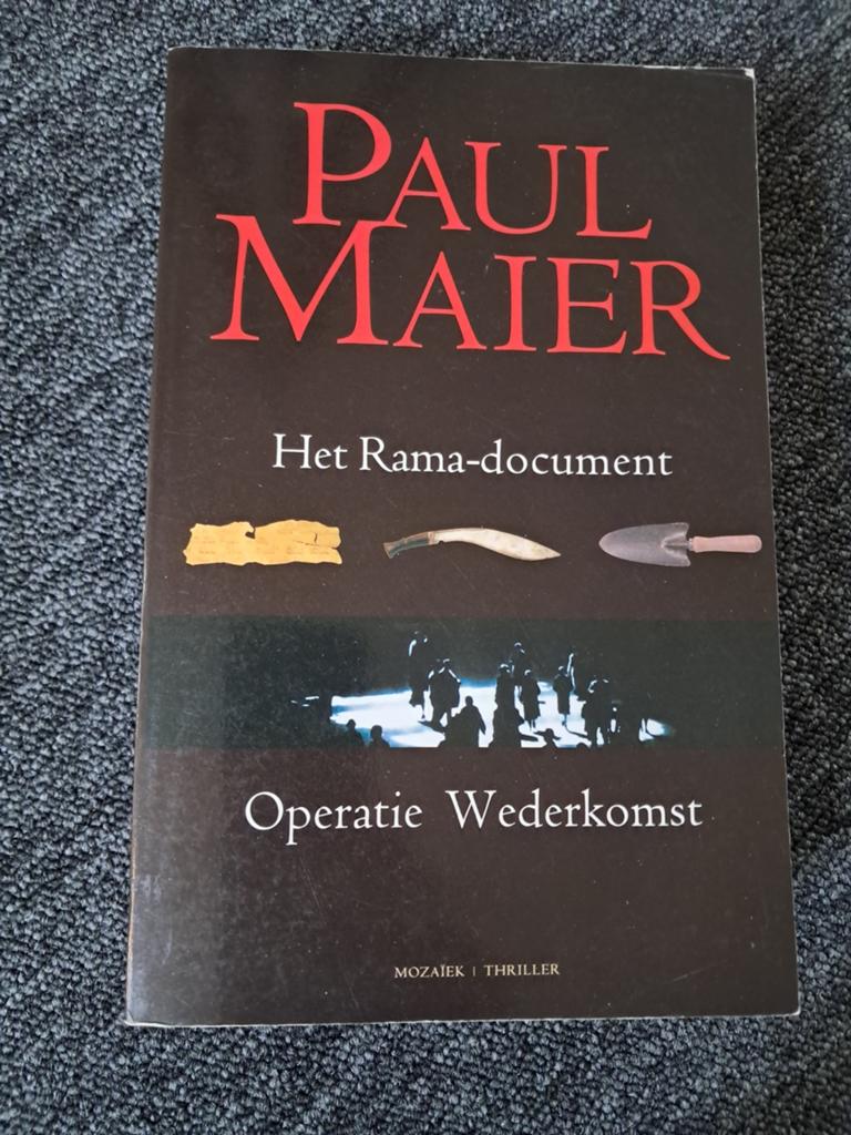 Paul Maier - Het Rama-document / Operatie Wederkomst, Ophalen of Verzenden, Zo goed als nieuw, Nederland, Paul Maier