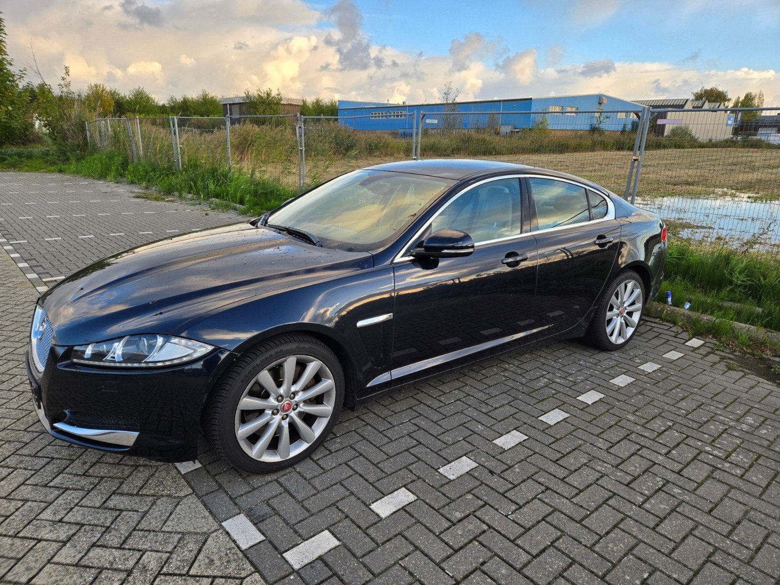 Jaguar XF 3.0 D V6 S AUT 2011 Blauw, Euro 5, Achterwielaandrijving, Beige, 2993 cc