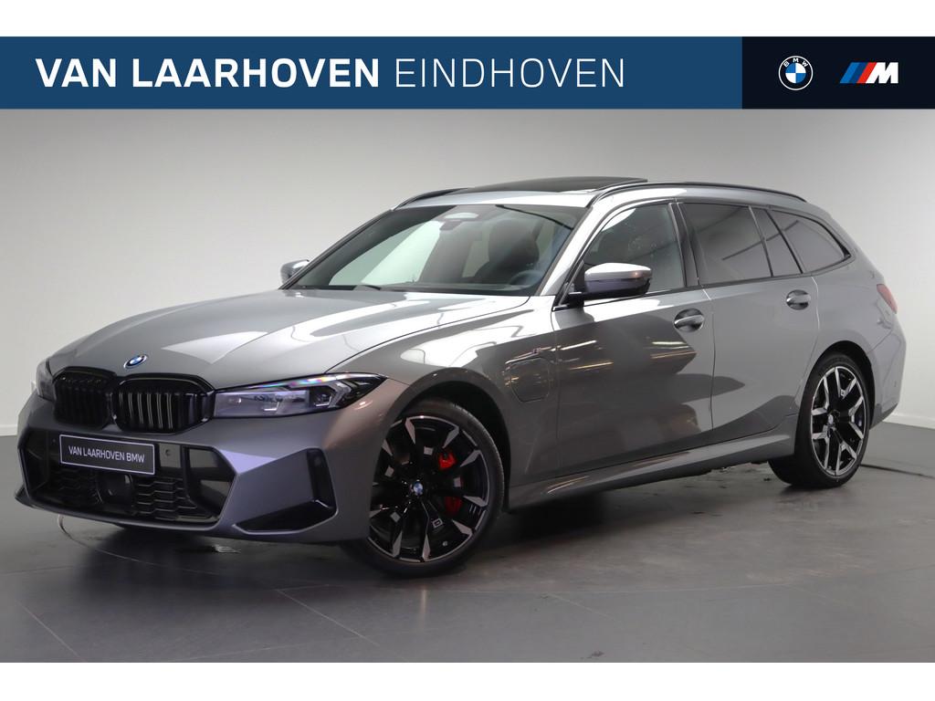 BMW 3 Serie Touring 330e M Sport Automaat / Panoramadak / Tr, Auto's, BMW, Automaat, 1998 cc, Achterwielaandrijving, Zwart