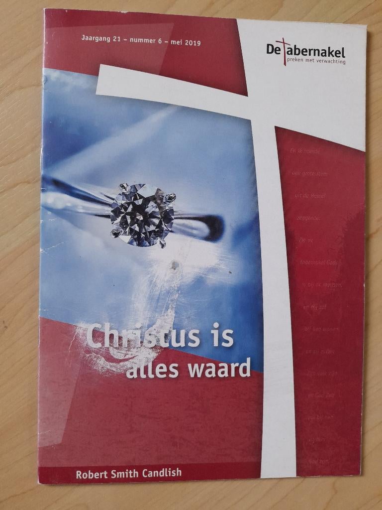 SERIE DE TABERNAKELCHRISTUS IS ALLES WAARD RS Candlich en, Ophalen of Verzenden, Zo goed als nieuw