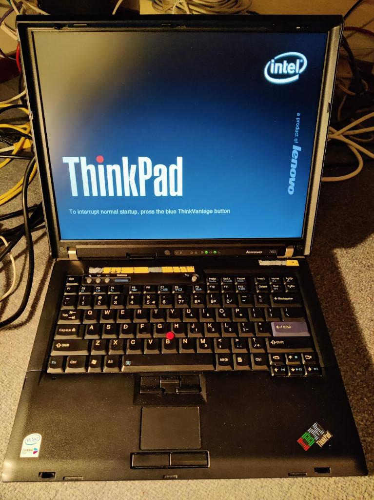 Lenovo Thinkpad R60 | 13-5, Gebruikt, 2 tot 3 Ghz, Qwerty, 14 inch