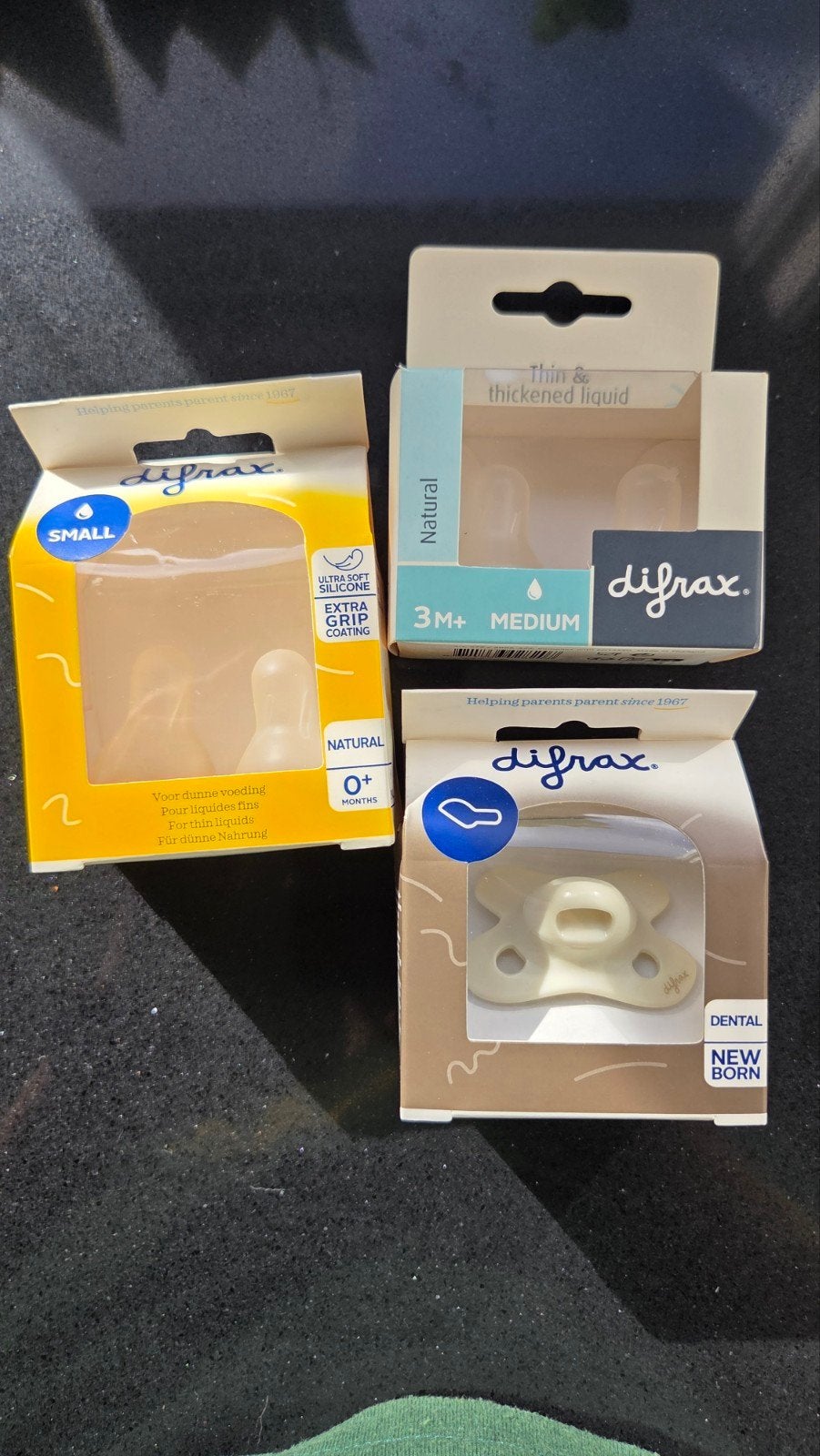 Diverse Difrax producten: spenen en fopspenen, Kinderen en Baby's, Ophalen of Verzenden, Nieuw