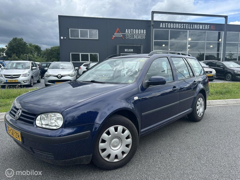 Volkswagen Golf Variant 1.6-16V Comfortline, Voorwielaandrijving, Blauw, Metallic lak, Velours