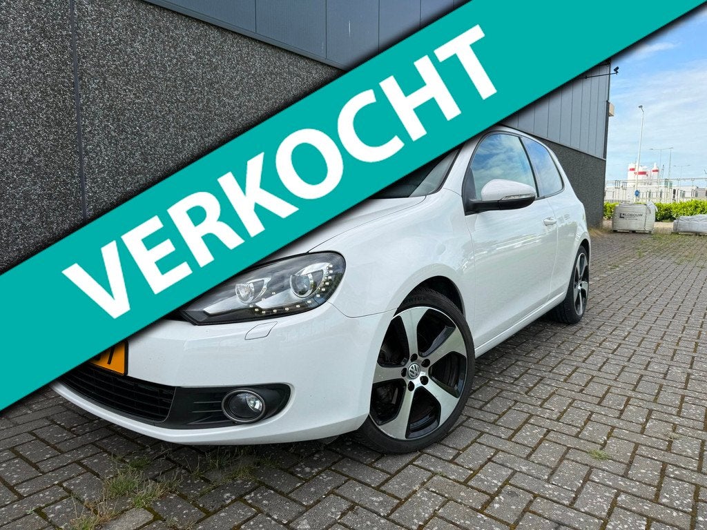 Volkswagen Golf 1.4 TSI Highline/Nieuwe APK en beurt! NL AUT, Auto's, Euro 5, Stof, Gebruikt, Zwart