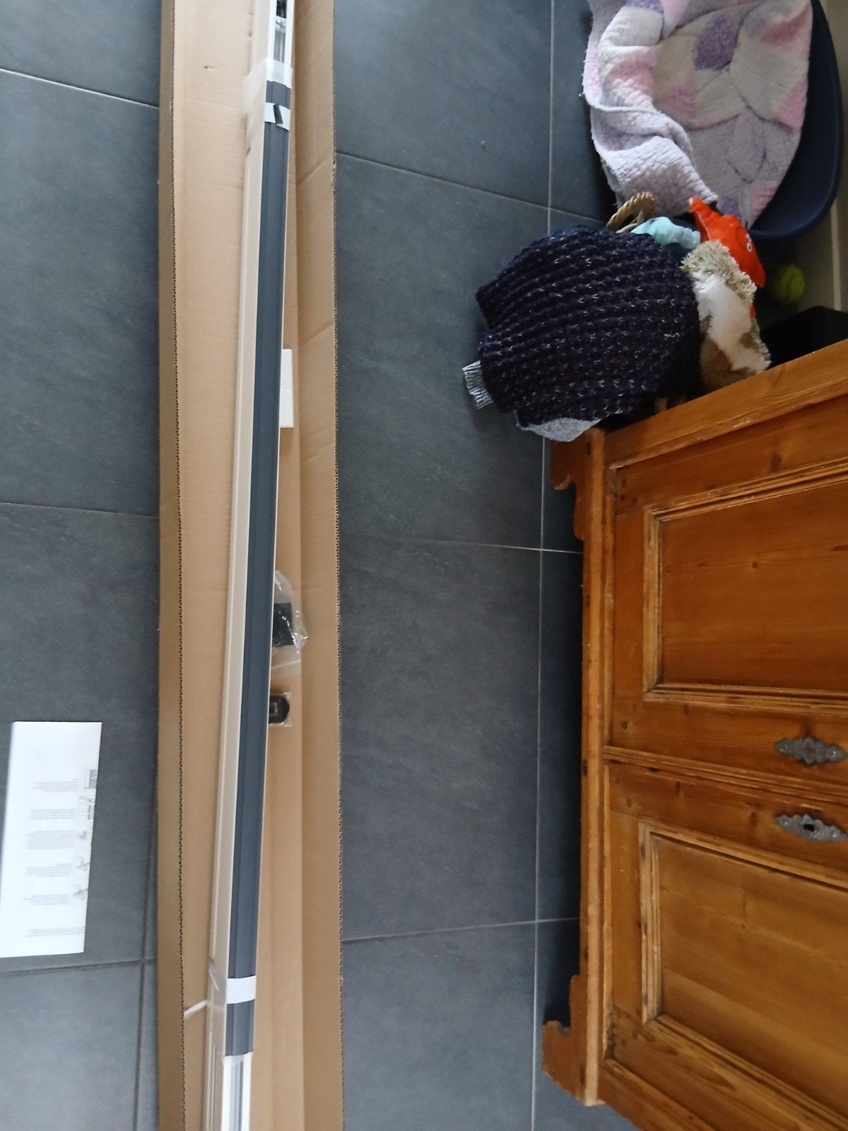 Te koop: plisse hordeur, Doe-het-zelf en Verbouw, Deuren en Horren, Ophalen, Nieuw, Hordeur, 200 tot 215 cm