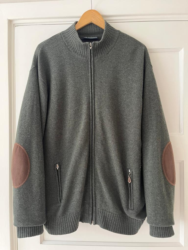 Mooi mosgroen vest van Baileys maat L, Kleding | Heren, Truien en Vesten, Ophalen of Verzenden, Zo goed als nieuw, Maat 52/54 (L)