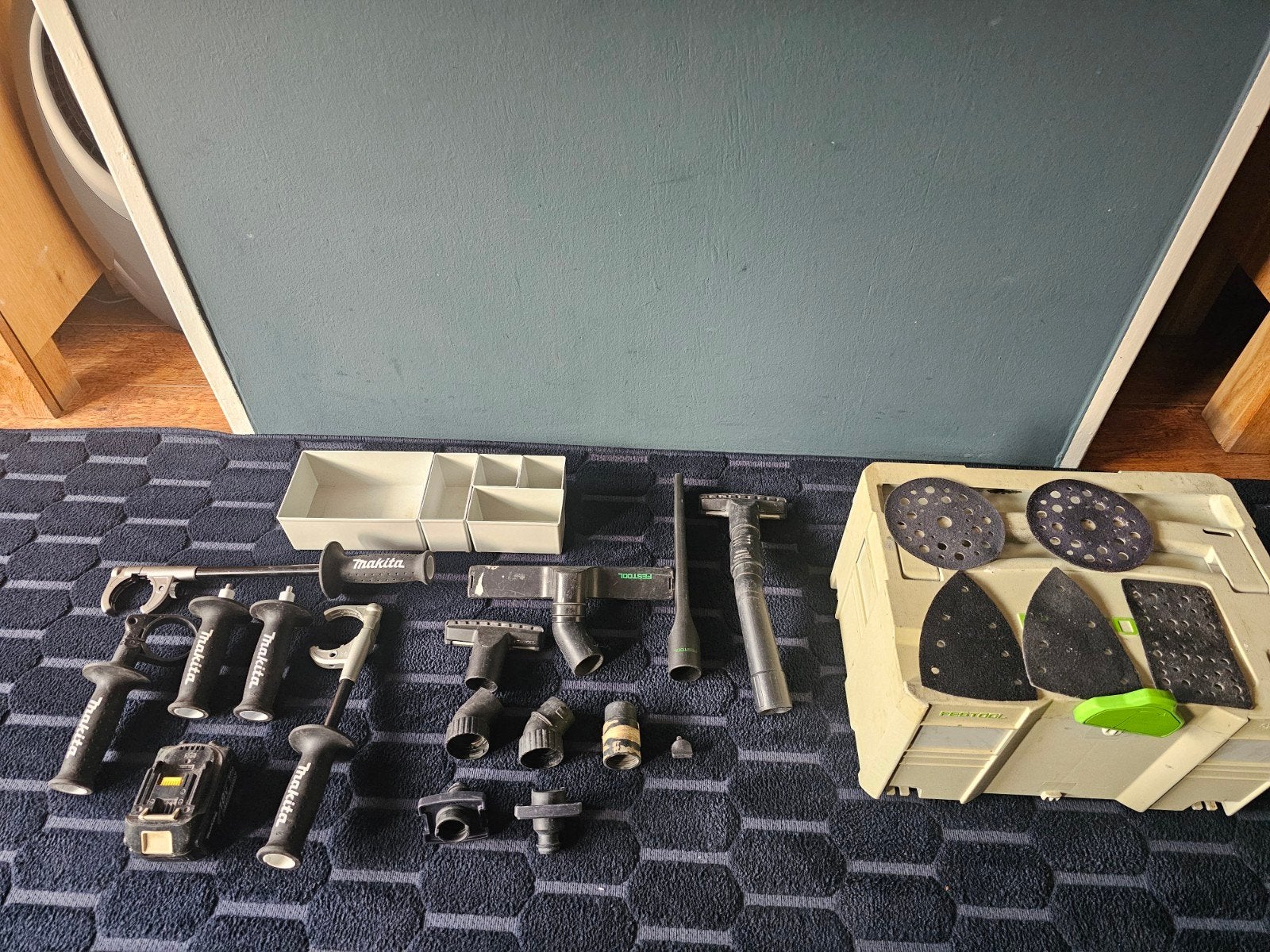 Diverse Makita en Festool accessoires in Festool box, Ophalen of Verzenden, Gebruikt, Overige typen, Makita