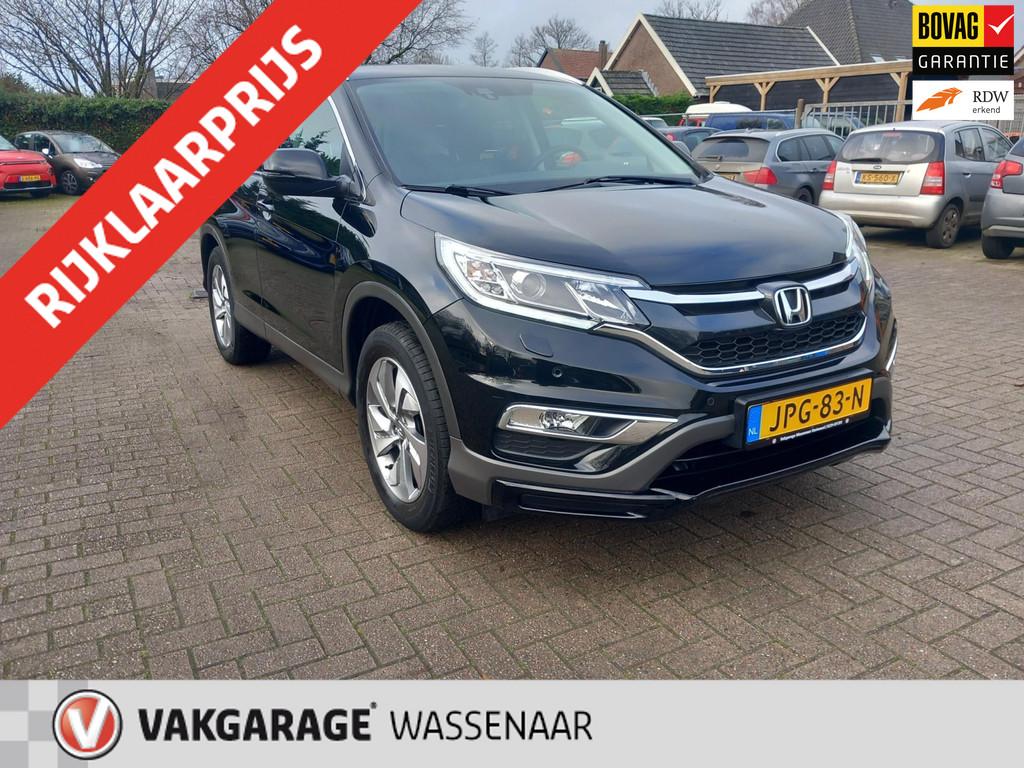 Honda CR-V 2.0 4WD Executive automaat trekhaak winterbanden, Auto's, Honda, 12 maanden, Gebruikt, Euro 6, Zwart