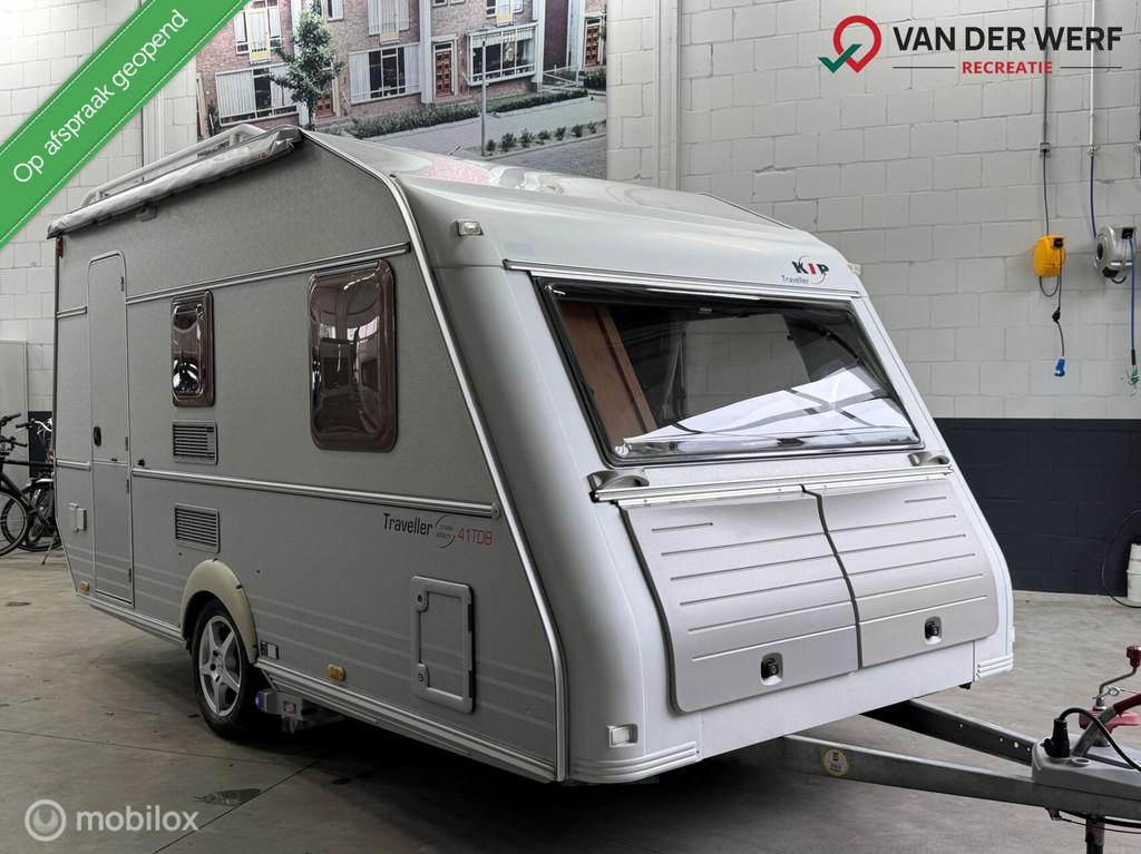 Kip Traveller Cruise Edition 41 TDB I Mover I 2X Luifel, Caravans en Kamperen, Caravans, Schokbreker, Kip, Bedrijf, Treinzit