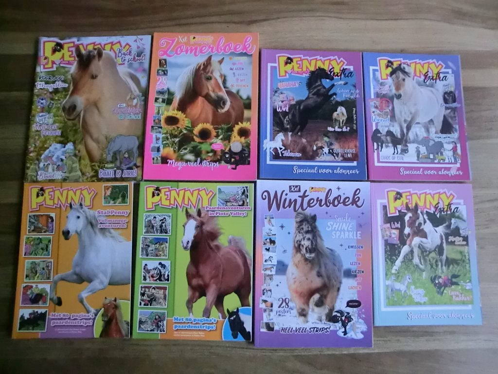 Nog 7 Penny stripboeken, Meerdere stripboeken, Ophalen of Verzenden, Gelezen