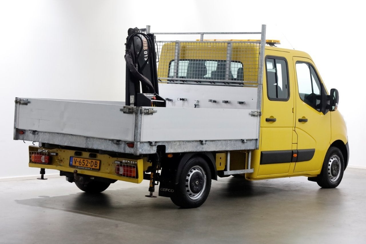 Renault Master T35 2.3 dCi 130pk E6 L2H1 D.C. Open Laadbak +, 2590 kg, Electronic Stability Program (ESP), Achterwielaandrijving