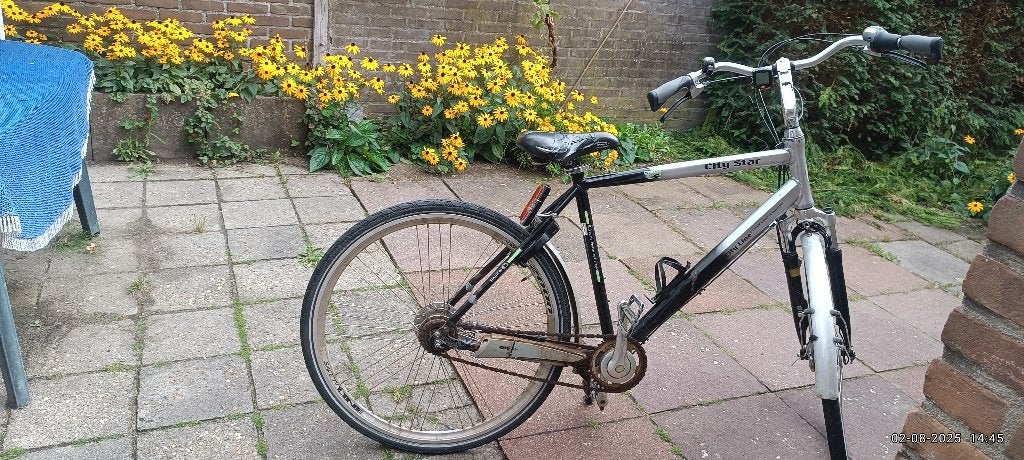 Heren fiets, Fietsen en Brommers, Gebruikt, Versnellingen, Ophalen, Overige merken
