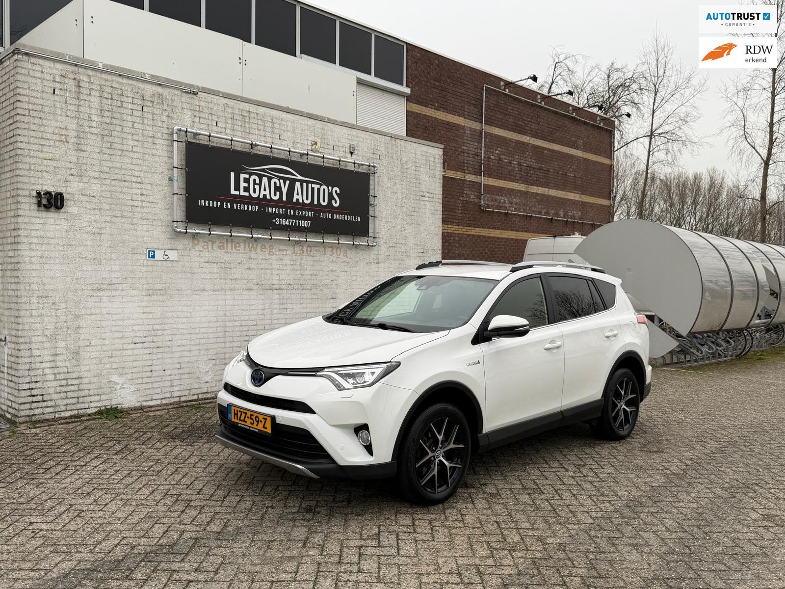 Toyota RAV4 2.5 Hybrid AWD Executive - BOMVOL OPTIES - INCL, Auto's, Automaat, Dealer onderhouden, Gebruikt, 1650 kg